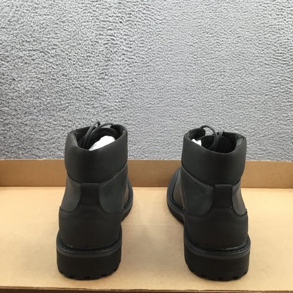 Unlisted by Kenneth Cole Men's Bainx Hiker Boots Dark Grey‎ 9 - Picture 4 of 7